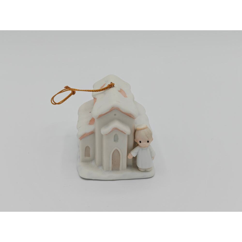 Precious Moments Theres A Christian Welcome Here Chapel 528021 1992 Enesco